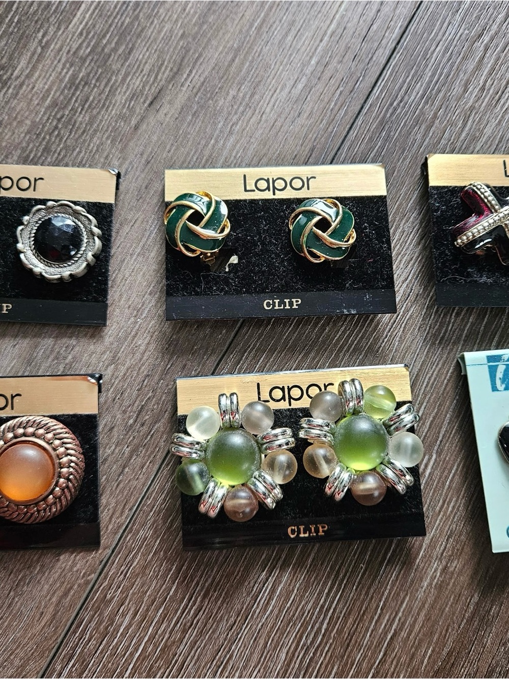 Vintage Statement Clip-On Lot